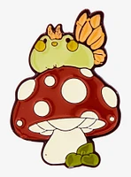 Frog Fairy Mushroom Pin By Rihnlin