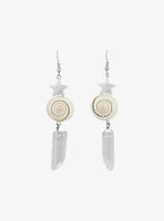 Sweet Society Beach Shell Pearl Earrings