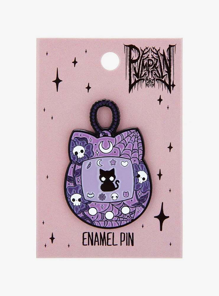 Gothic Electronic Pet Enamel Pin By Pvmpkin Art