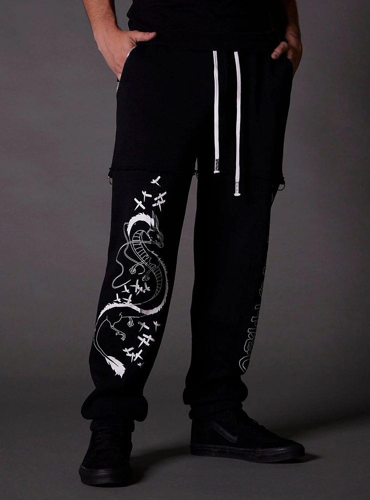 Our Universe Studio Ghibli® Spirited Away Haku Hardware Jogger Sweatpants