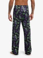 Rob Zombie Dragula Allover Print Pajama Pants