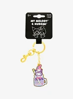 Sanrio Kuromi & My Melody Milkshake Keychain - BoxLunch Exclusive