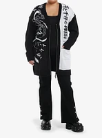 Her Universe Studio Ghibli® Spirited Away Haku Girls Long Zipper Cardigan Plus