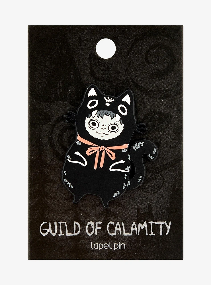 Black Cat Costume Enamel Pin By Guild Of Calamity