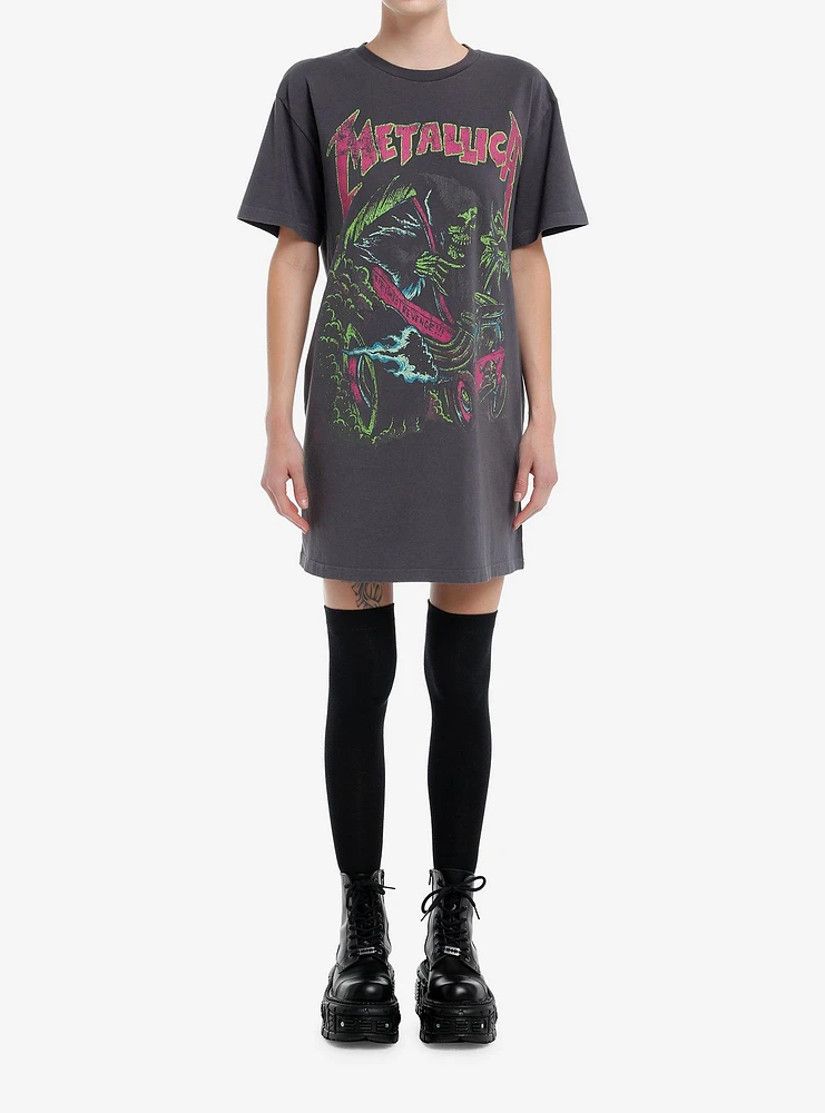 Metallica Grim Reaper T-Shirt Dress