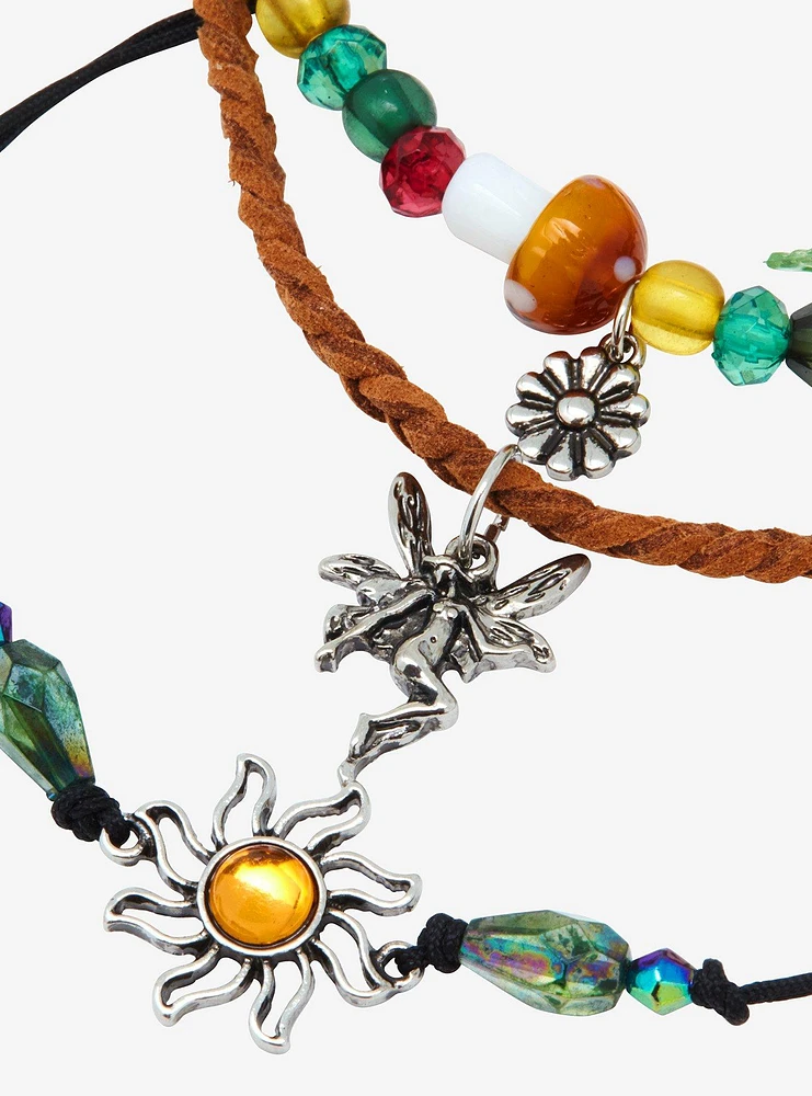 Thorn & Fable Sun Fairy Cord Bracelet Set