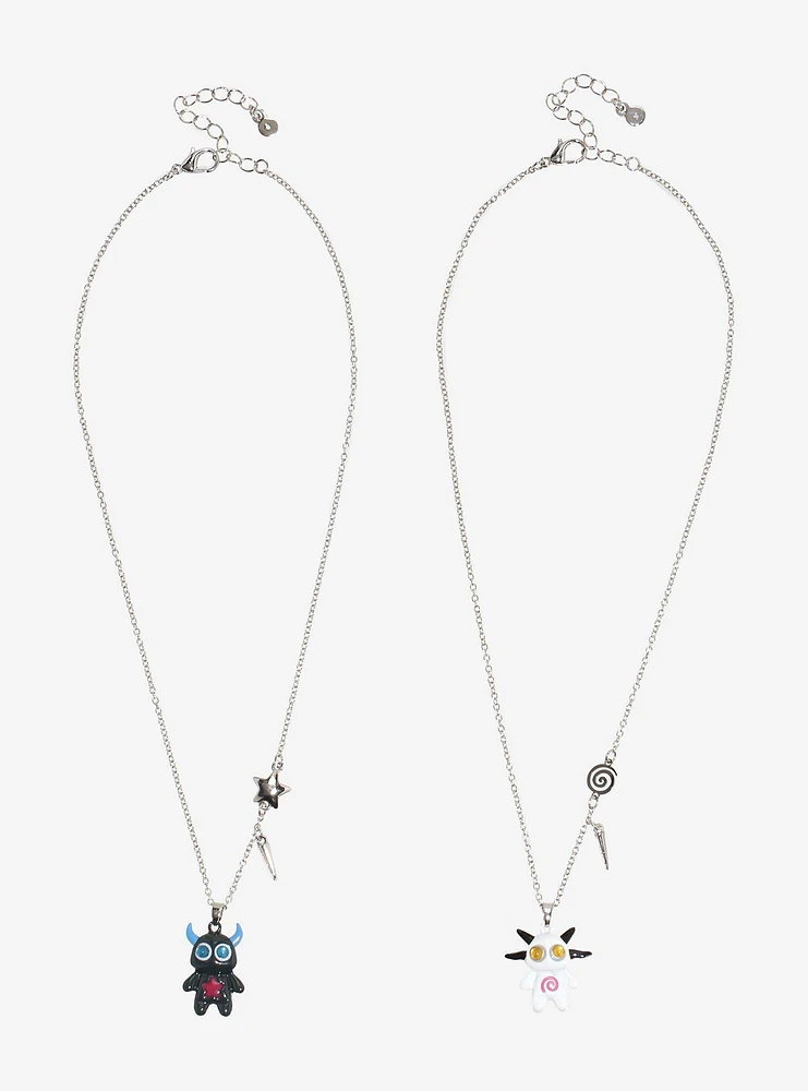 Social Collision Little Creatures Best Friend Necklace Set