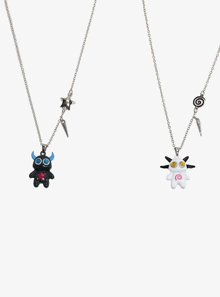 Social Collision Little Creatures Best Friend Necklace Set