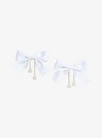 Sweet Society White Flower Hair Bow Set