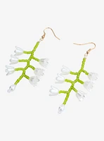 Thorn & Fable Flower Bunch Bead Drop Earrings