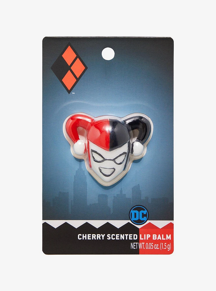 DC Comics Harley Quinn Cherry-Scented Lip Balm