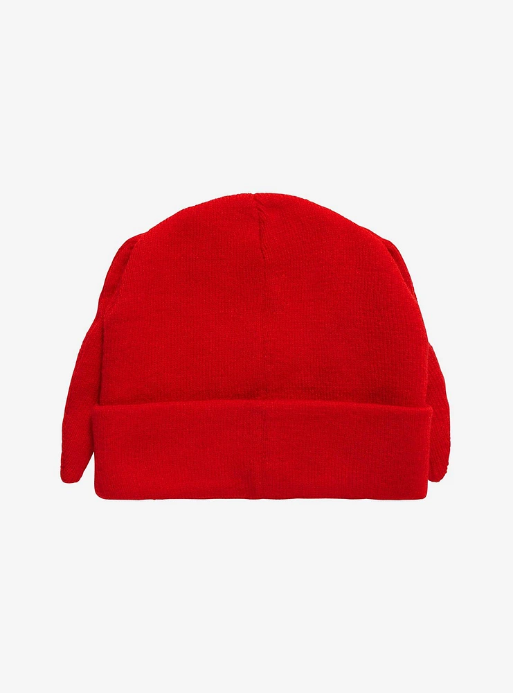 Sonic The Hedgehog Knuckles 3D Ear Beanie