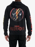 Marvel Deadpool & Wolverine Duo Split Best Bubs Hoodie