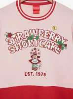 Strawberry Shortcake Portrait Panel Women's Crewneck - BoxLunch Exclusive