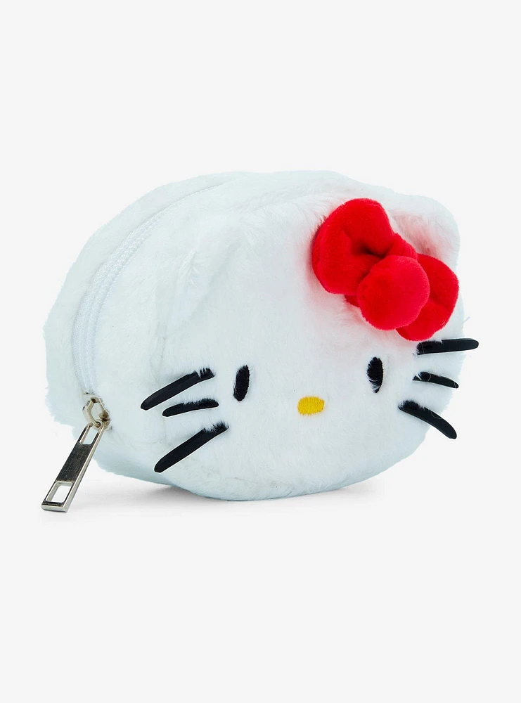 Hello Kitty Fuzzy Mini Makeup Bag