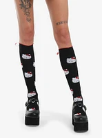 Hello Kitty Lace-Up Knee-High Socks