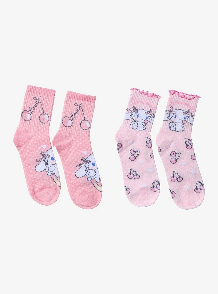 Cinnamoroll Cherry Ankle Socks 2 Pair