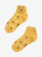 Disney Winnie The Pooh Bee Flower Ankle Socks