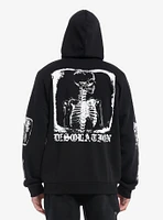 Social Collision Dread Skeleton Patches Hoodie