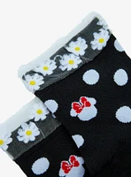 Disney Minnie Mouse Floral Lace Ankle Socks