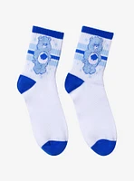 Care Bears Grumpy Bear Varsity Stripe Crew Socks