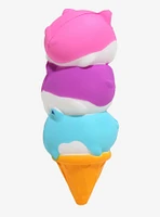 Cat Ice Cream Cone Squishy Toy