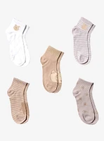 Disney Winnie the Pooh Quarter Crew Sock Set