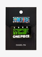 One Piece Roronoa Zoro Eyes Panel Enamel Pin - BoxLunch Exclusive