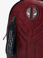 Marvel Deadpool Quilted Emblem Mini Backpack - BoxLunch Exclusive