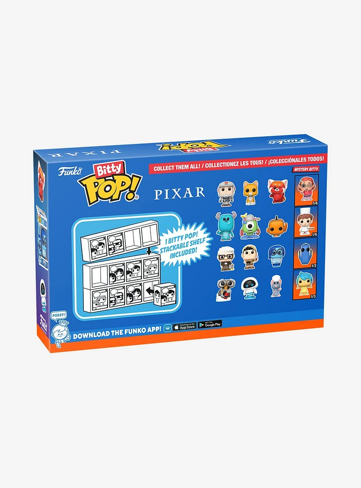 Funko Disney Pixar Bitty Pop! Carl Vinyl Figure Set