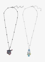 Sonic The Hedgehog Dark & Hero Chao Best Friend Necklace Set