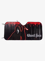 Scream Ghost Face Blood Drips Sun Shade