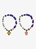 SpongeBob SquarePants SpongeBob & Patrick Best Friend Bead Bracelet Set