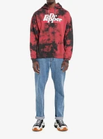 Dr. Pepper Quote Red & Black Tie-Dye Hoodie