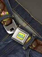 SpongeBob SquarePants Primitive Pose And Leaves Seatbelt Belt
