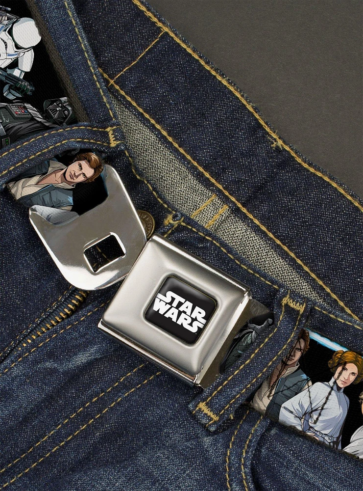 Star Wars Classic Character Poses Seatbelt Belt