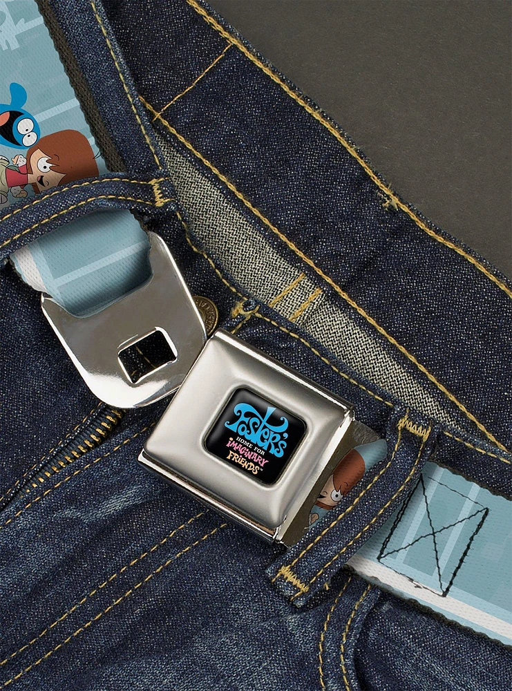 Foster's Home For Imaginary Friends Mac And Bloo Pose Seatbelt Belt