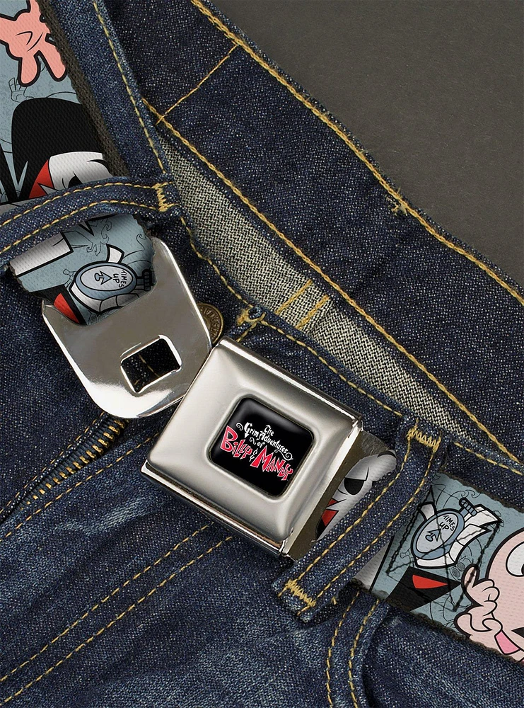 The Grim Adventures of Billy And Mandy Group Pose Seatbelt Belt