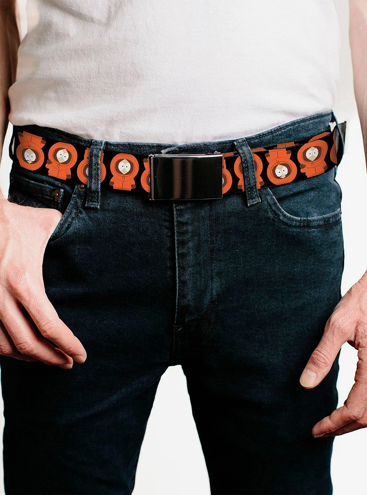 South Park Kenny Flip Poses Flip Web Belt