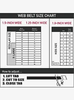 South Park Boys Close Up Poses Flip Web Belt