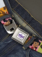 Disney The Proud Family Character Block Poses Seatbelt Belt