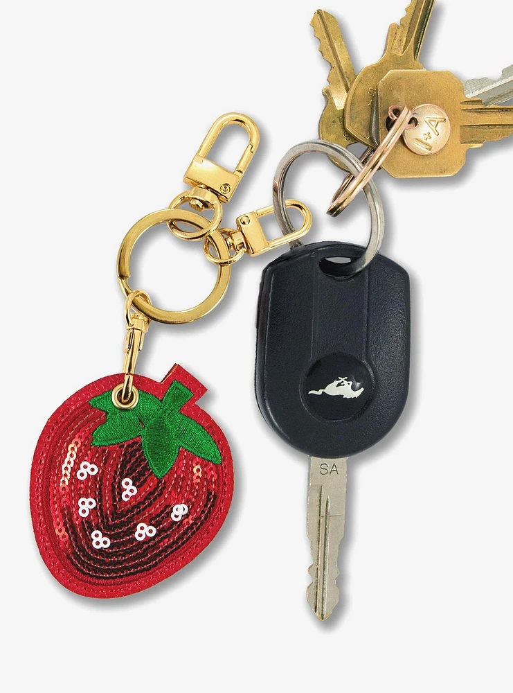 Sonix Strawberry AirTag Case Keychain