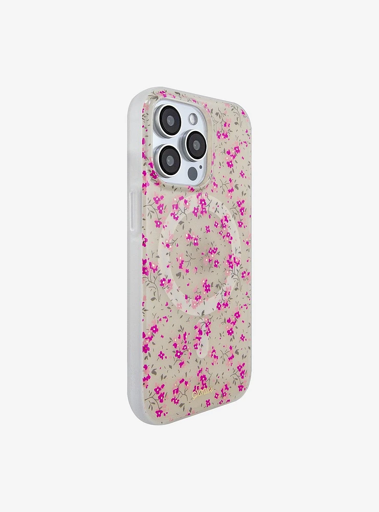 Sonix Cottage Floral Pink iPhone Pro MagSafe Case