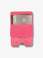 Sonix Camelia Pink Patent Leather Magnetic Phone Wallet