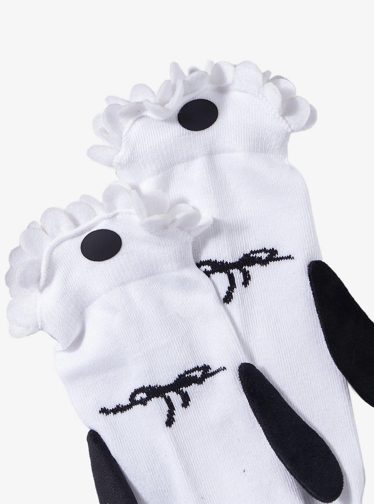 Peanuts Snoopy Biting Crew Socks