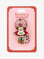 Strawberry Shortcake Custard & Strawberry Lace Enamel Pin — BoxLunch Exclusive