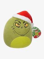 Squishmallows How the Grinch Stole Christmas The Grinch Santa Hat 8 Inch Plush