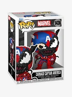 Funko Pop! Marvel Carnage Captain America Vinyl Bobblehead