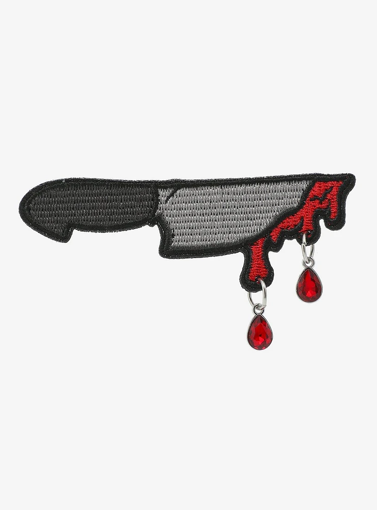 Bloody Knife Charm Patch