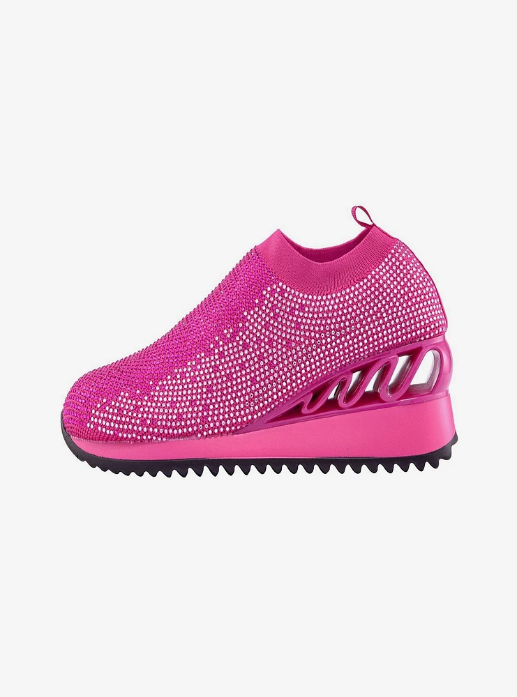 Bella Slip-On Sneaker Fuchsia